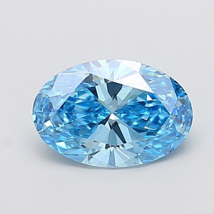 Loose Diamond - OVAL 2.05ct Fancy Vivid Blue VS1: Loose Diamond - OVAL 2.05ct Fancy Vivid Blue VS1 Source: This is a real non-mined Diamond that has been grown in a lab Shape: OVAL Carats: 2.05 Color: Fancy Vivid Blue Certification: IGI Video: