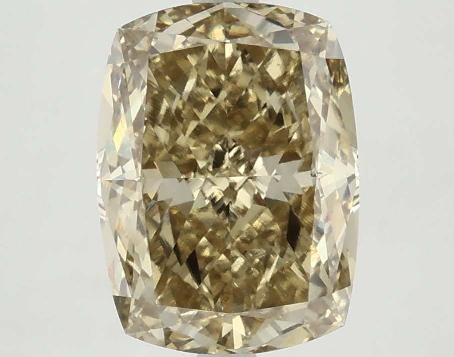 Loose Diamond - CUSHION BRILLIANT 4.79ct Fancy Vivid Yellow VS1: Loose Diamond - CUSHION BRILLIANT 4.79ct Fancy Vivid Yellow VS1 Source: This is a real non-mined Diamond that has been grown in a lab Shape: CUSHION BRILLIANT Carats: 4.79 Color: Fancy Vivid Yellow Ce