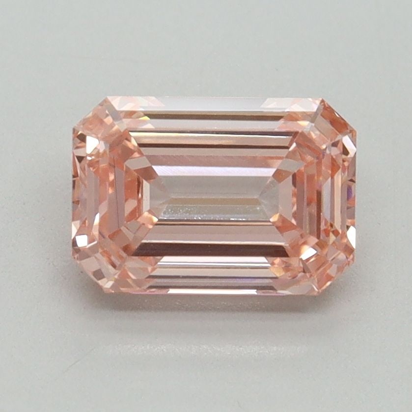 Loose Diamond - EMERALD 1.59ct Fancy Intense Pink VVS2: Loose Diamond - EMERALD 1.59ct Fancy Intense Pink VVS2 Source: This is a real non-mined Diamond that has been grown in a lab Shape: EMERALD Carats: 1.59 Color: Fancy Intense Pink Certification: IGI Vi