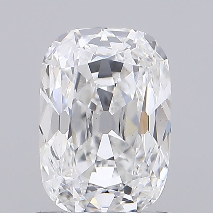 Loose Diamond - CUSHION MODIFIED 1.31ct E VS2: Loose Diamond - CUSHION MODIFIED 1.31ct E VS2 Source: This is a real non-mined Diamond that has been grown in a lab Shape: CUSHION MODIFIED Carats: 1.31 Color: E Clarity: VS2 Certification: IGI Video: