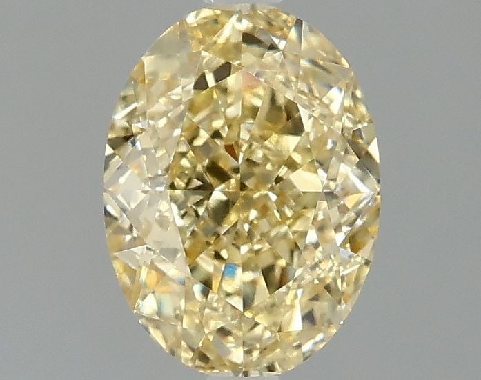 Loose Diamond - OVAL 1.58ct Fancy Intense Yellow VS1: Loose Diamond - OVAL 1.58ct Fancy Intense Yellow VS1 Source: This is a real non-mined Diamond that has been grown in a lab Shape: OVAL Carats: 1.58 Color: Fancy Intense Yellow Certification: IGI Video