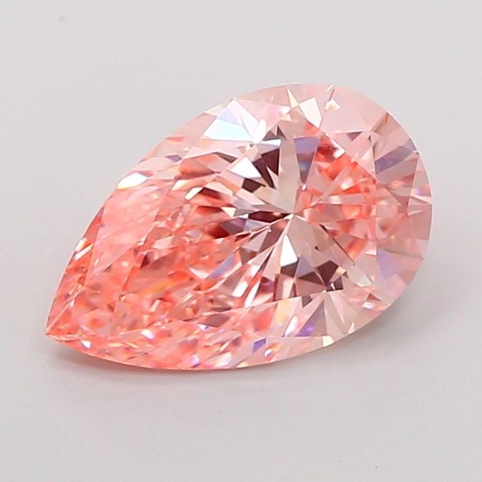 Loose Diamond - PEAR 3.05ct Fancy Vivid Pink VS1: Loose Diamond - PEAR 3.05ct Fancy Vivid Pink VS1 Source: This is a real non-mined Diamond that has been grown in a lab Shape: PEAR Carats: 3.05 Color: Fancy Vivid Pink Certification: IGI Video: