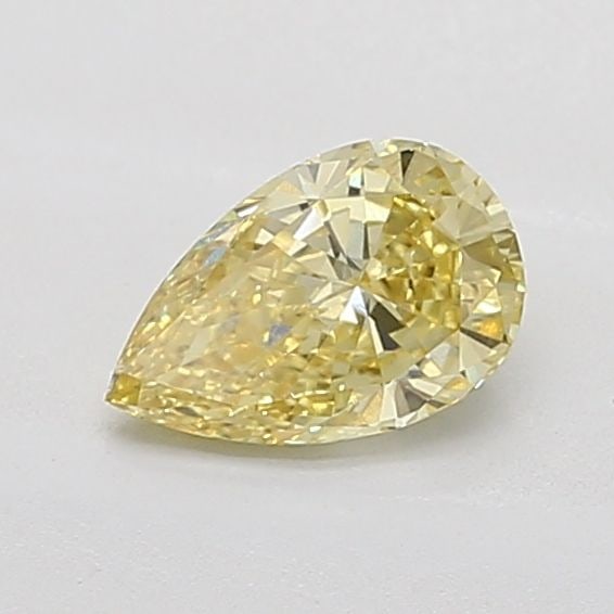 Loose Diamond - PEAR 0.8ct Fancy Intense Yellow VS2: Loose Diamond - PEAR 0.8ct Fancy Intense Yellow VS2 Source: This is a real non-mined Diamond that has been grown in a lab Shape: PEAR Carats: 0.8 Color: Fancy Intense Yellow Certification: IGI Additio