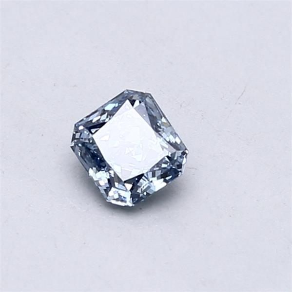 Loose Diamond - RADIANT 0.31ct Fancy Intense Blue SI1: Loose Diamond - RADIANT 0.31ct Fancy Intense Blue SI1 Source: This is a real non-mined Diamond that has been grown in a lab Shape: RADIANT Carats: 0.31 Color: Fancy Intense Blue Certification: IGI Vid