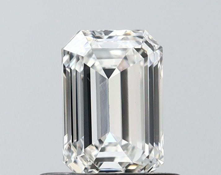 Loose Diamond - EMERALD 0.73ct E VVS2: Loose Diamond - EMERALD 0.73ct E VVS2 Source: This is a real non-mined Diamond that has been grown in a lab Shape: EMERALD Carats: 0.73 Color: E Clarity: VVS2 Certification: IGI Video: