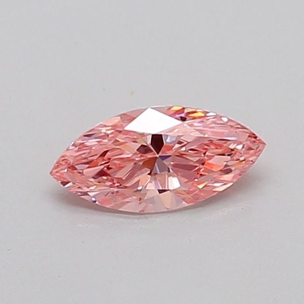Loose Diamond - MARQUISE 0.31ct Fancy Vivid Pink SI1: Loose Diamond - MARQUISE 0.31ct Fancy Vivid Pink SI1 Source: This is a real non-mined Diamond that has been grown in a lab Shape: MARQUISE Carats: 0.31 Color: Fancy Vivid Pink Certification: IGI Video