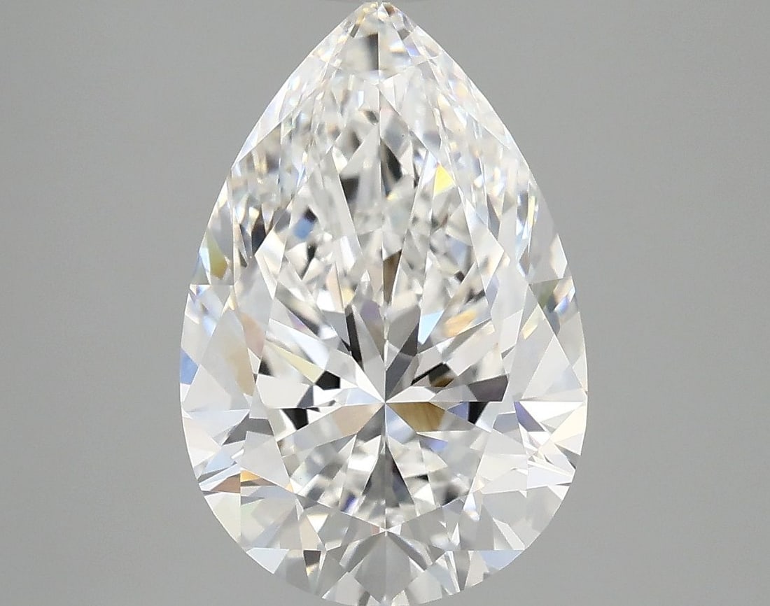 Loose Diamond - PEAR 4.1ct E VVS2 (1 of 1)