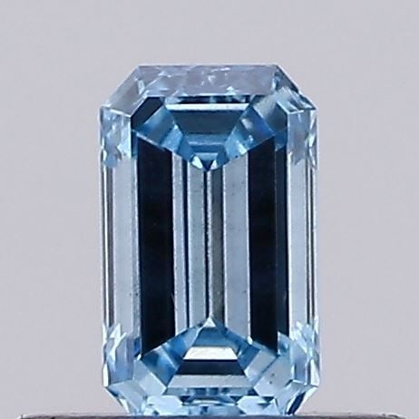 Loose Diamond - EMERALD 0.3ct Fancy Vivid Blue SI1: Loose Diamond - EMERALD 0.3ct Fancy Vivid Blue SI1 Source: This is a real non-mined Diamond that has been grown in a lab Shape: EMERALD Carats: 0.3 Color: Fancy Vivid Blue Certification: IGI Video: