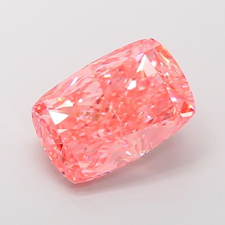 Loose Diamond - CUSHION MODIFIED 6.01ct Fancy Vivid Pink VS1: Loose Diamond - CUSHION MODIFIED 6.01ct Fancy Vivid Pink VS1 Source: This is a real non-mined Diamond that has been grown in a lab Shape: CUSHION MODIFIED Carats: 6.01 Color: Fancy Vivid Pink Certific