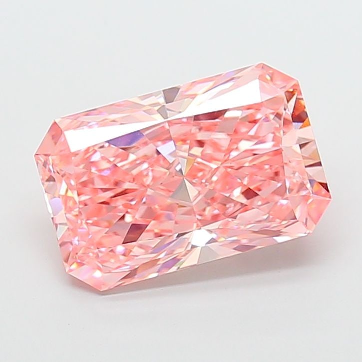Loose Diamond - RADIANT 5.09ct Fancy Vivid Pink VVS2 (1 of 1)