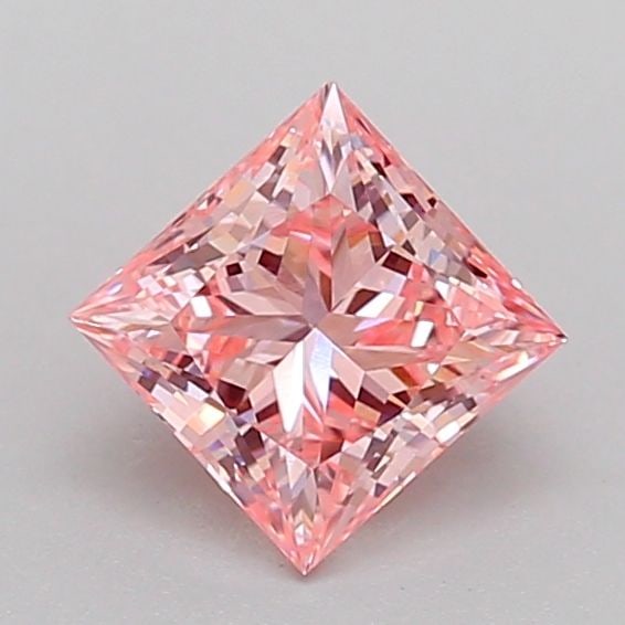 Loose Diamond - PRINCESS 1.11ct Fancy Intense Pink VVS2: Loose Diamond - PRINCESS 1.11ct Fancy Intense Pink VVS2 Source: This is a real non-mined Diamond that has been grown in a lab Shape: PRINCESS Carats: 1.11 Color: Fancy Intense Pink Certification: IGI 
