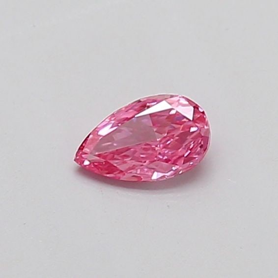 Loose Diamond - PEAR 0.27ct Fancy Vivid Pink VS2: Loose Diamond - PEAR 0.27ct Fancy Vivid Pink VS2 Source: This is a real non-mined Diamond that has been grown in a lab Shape: PEAR Carats: 0.27 Color: Fancy Vivid Pink Certification: NONE Video: