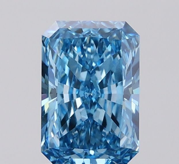 Loose Diamond - RADIANT 1.4ct Fancy Vivid Blue VVS2: Loose Diamond - RADIANT 1.4ct Fancy Vivid Blue VVS2 Source: This is a real non-mined Diamond that has been grown in a lab Shape: RADIANT Carats: 1.4 Color: Fancy Vivid Blue Certification: IGI Video: