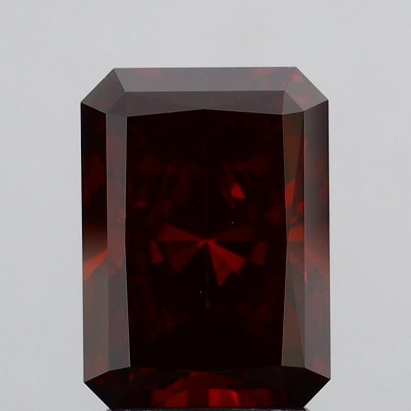 Loose Diamond - RADIANT 3.05ct Fancy Deep Orange VS1: Loose Diamond - RADIANT 3.05ct Fancy Deep Orange VS1 Source: This is a real non-mined Diamond that has been grown in a lab Shape: RADIANT Carats: 3.05 Color: Fancy Deep Orange Certification: IGI Video