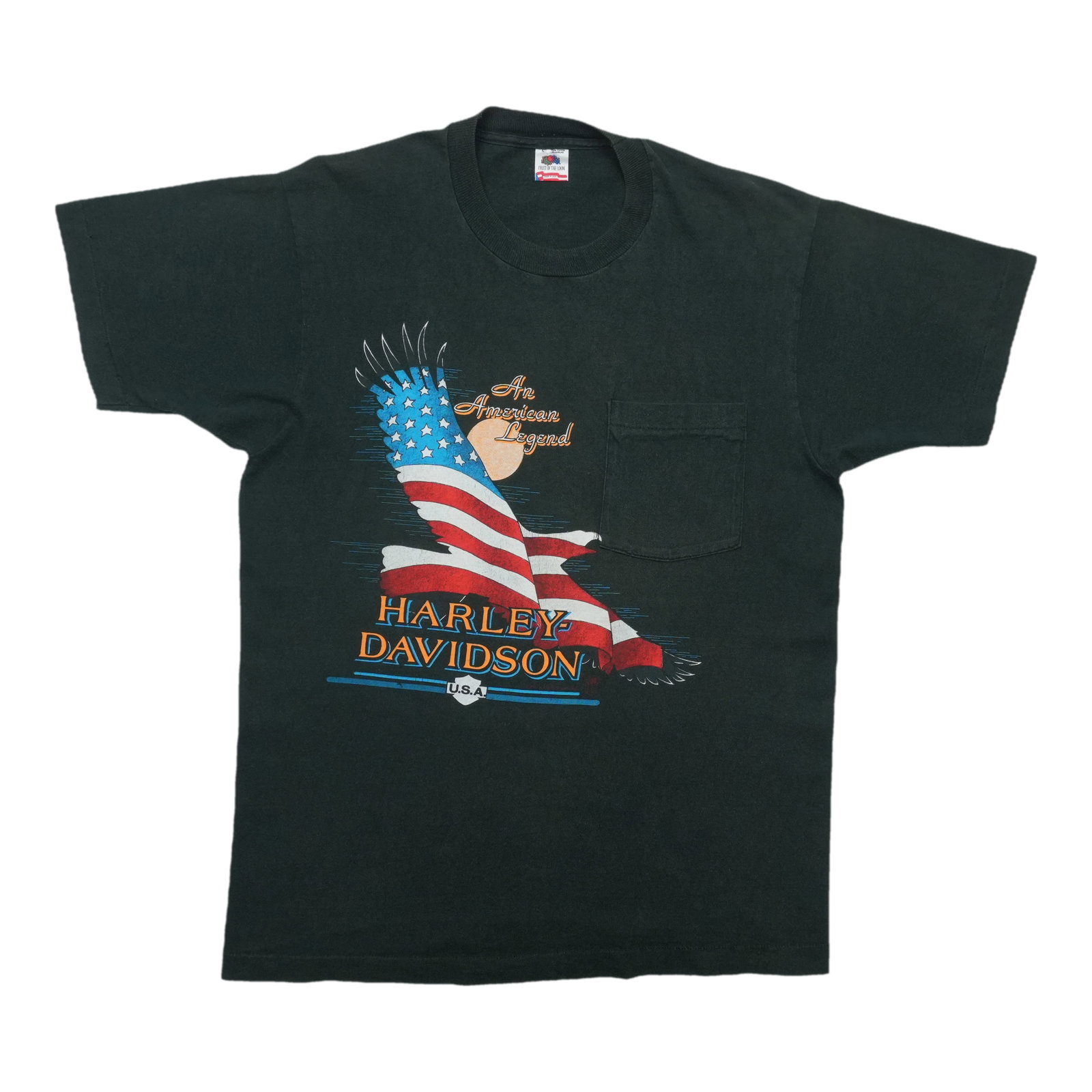 Black 1989 Harley Davidson Kansas City vintage cotton shirt: Black 1989 Harley Davidson Kansas City vintage cotton shirt This is an original vintage 1989 Harley Davidson Central Kansas City, Kansas shirt featuring both front and back graphics. Made from 100% co
