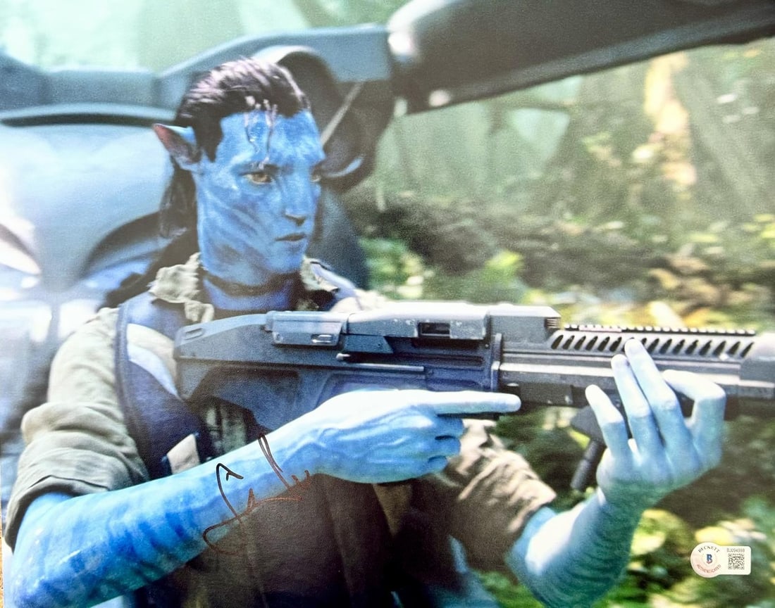 Beckett Certified Sam Worthington 8x10 Avatar Signed Photo (1 of 1)