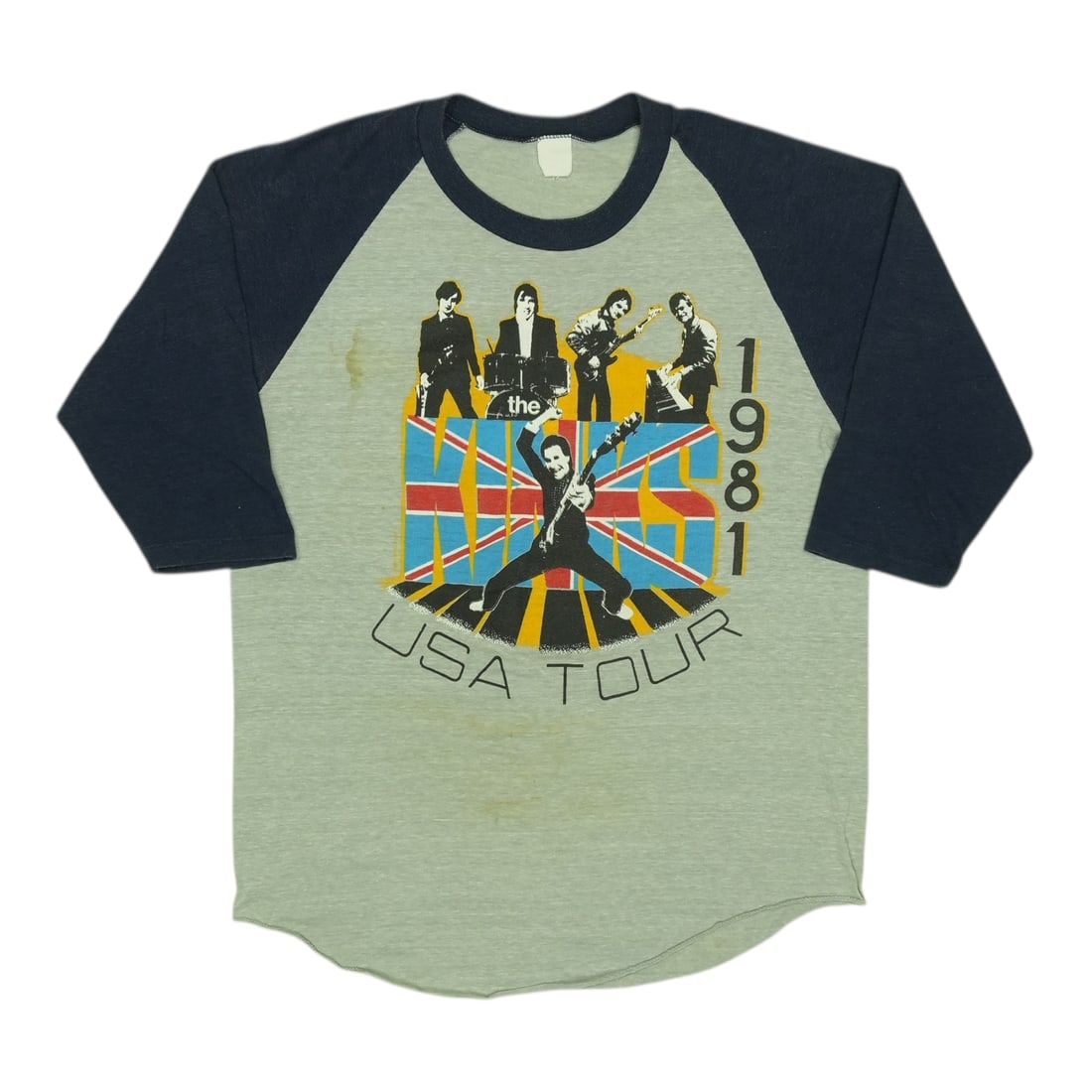 Vintage 1981 The Kinks Tour Concert Jersey Shirt Give The People What They Want: Vintage 1981 The Kinks Tour Concert Jersey Shirt Give The People What They Want This is an original vintage 1981 The Kinks 'Give The People What They Want' tour jersey shirt featuring front and back g