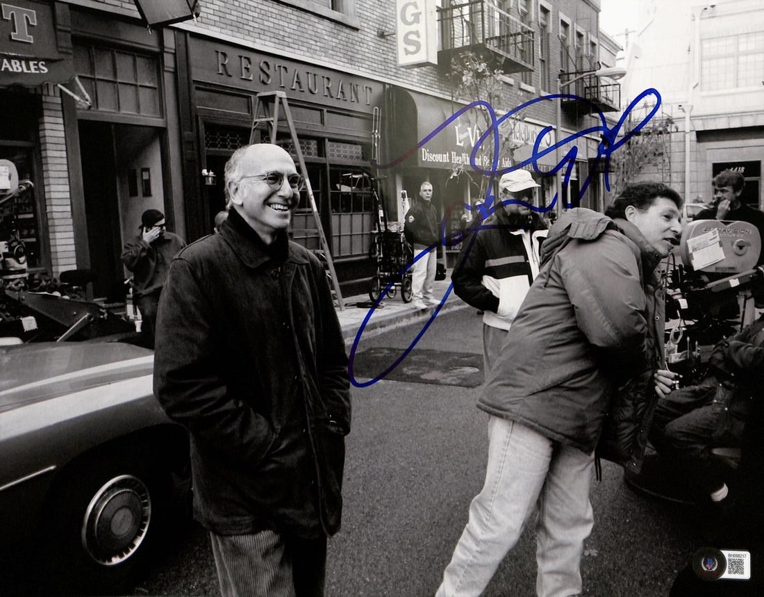 Beckett Certified Larry David Autographed Curb Your Enthusiasm Photo (1 of 1)