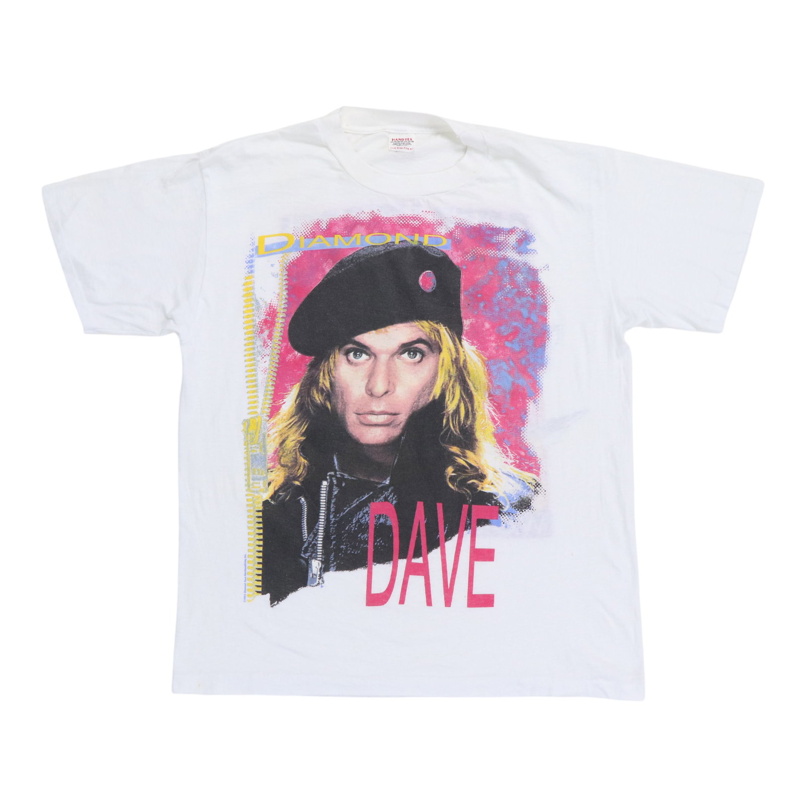 Vintage 1988 Skyscraper Tour Tee Featuring David Lee Roth Graphics (1 of 10)
