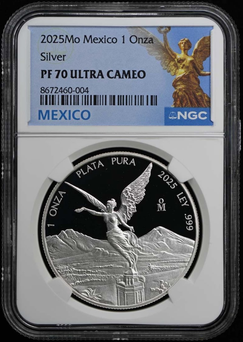Mexico 2025 Onza Silver Libertad NGC PF70UC Coin Mintage 300 (1 of 2)