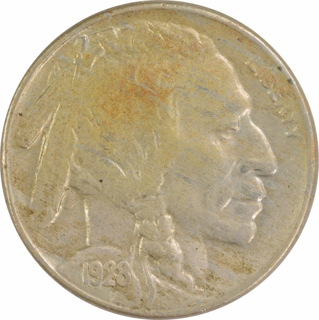 United States 1928 S 5C Buffalo Nickel AU Uncertified: United States 1928 S 5C Buffalo Nickel AU Uncertified 1928-S Buffalo nickel in AU slider grade. This uncertified United States 5C coin is composed of nickel and is offered as a pre-owned piece. Specif