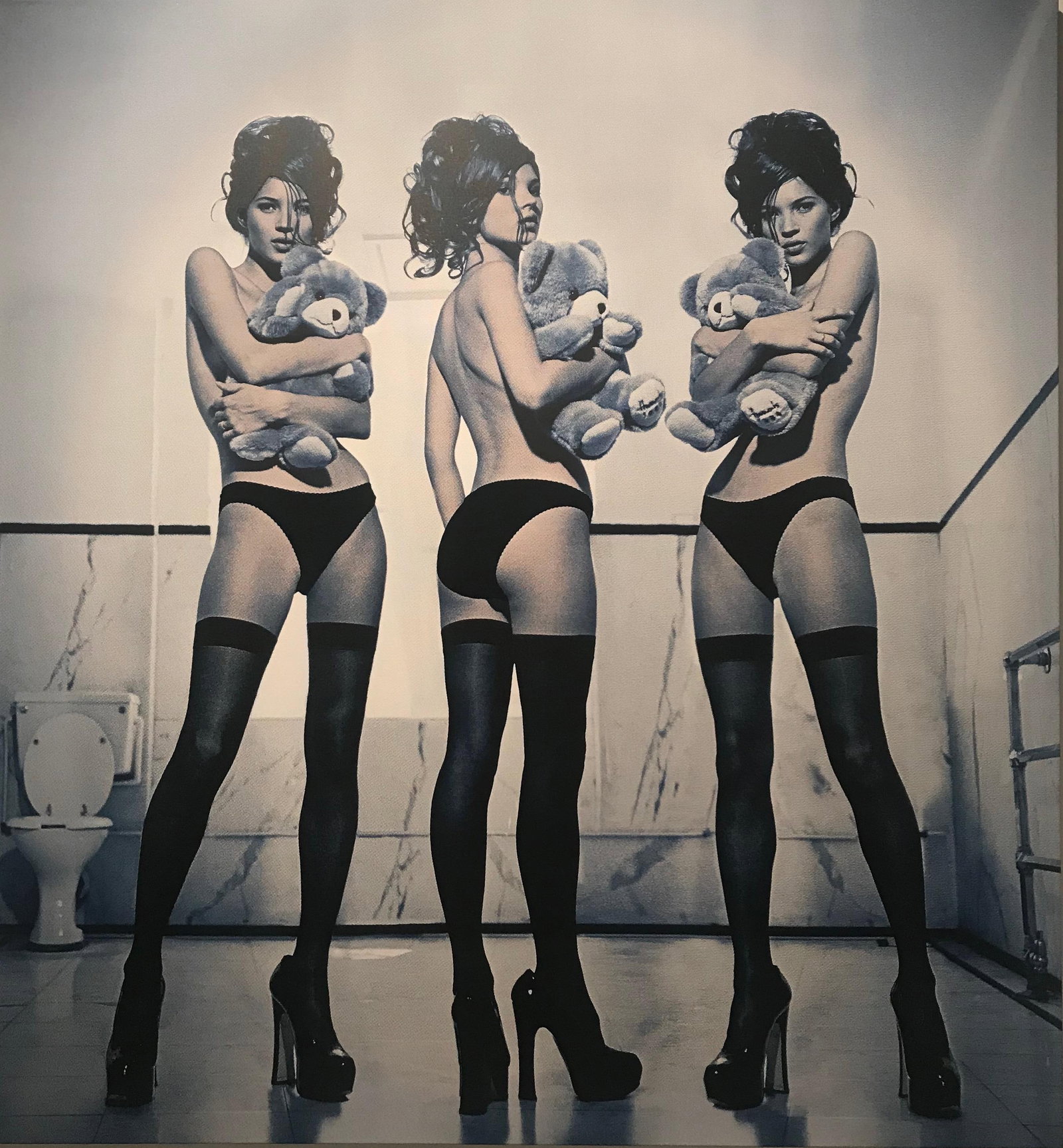 Kate Moss Nr. 10 Photography by Kate Garner Unique 1/1 Edition: Kate Moss Nr. 10 Photography by Kate Garner Unique 1/1 Edition "Kate Moss Nr. 10" is a striking photography piece by Kate Garner, created in 2016. This unique artwork features an evocative image of th