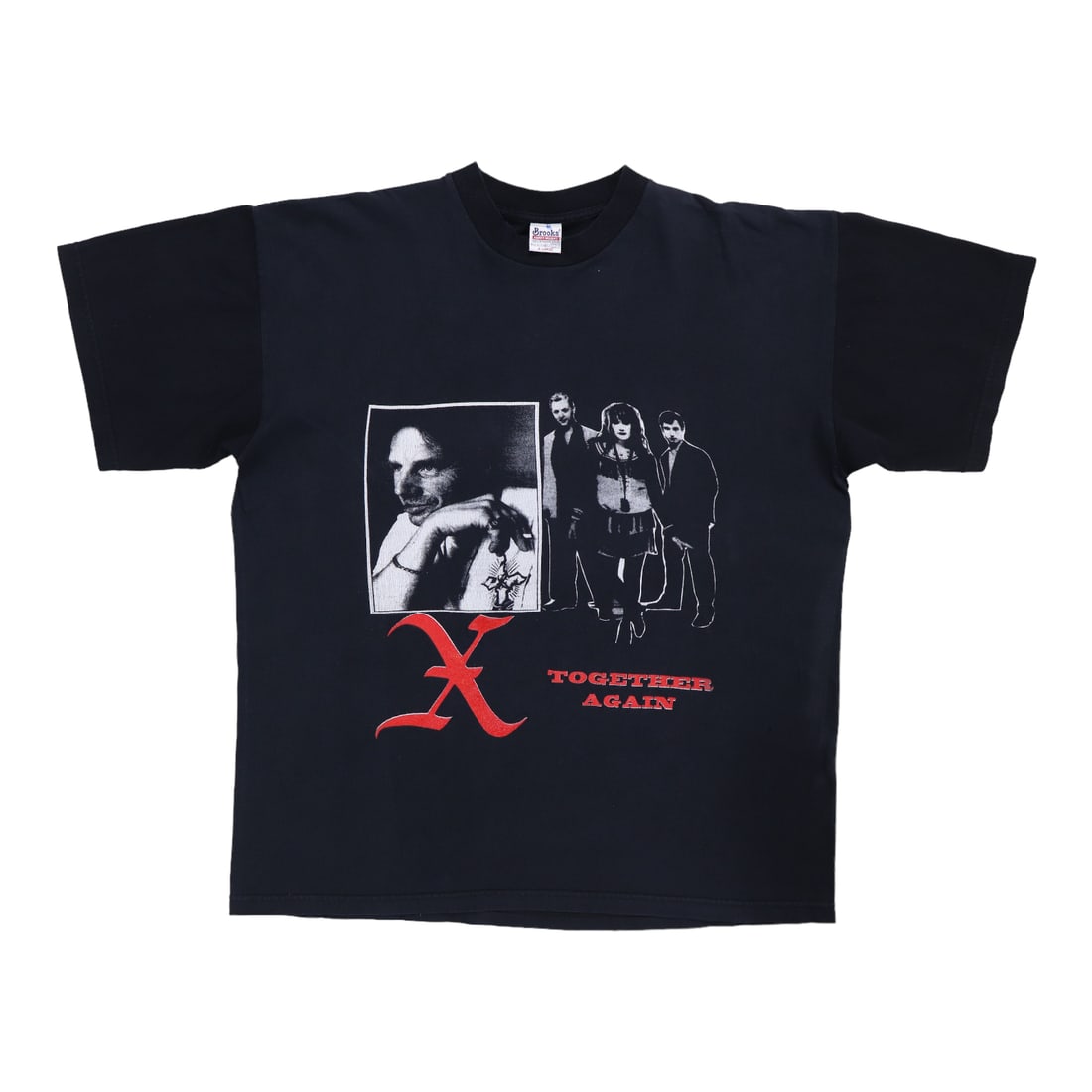 Vintage 1997 X Anthology Black Cotton Graphic T-Shirt: Vintage 1997 X Anthology Black Cotton Graphic T-Shirt This is an original vintage 1997 X Anthology Shirt featuring both front and back graphics. Made from 100% cotton, this black shirt is from the 199