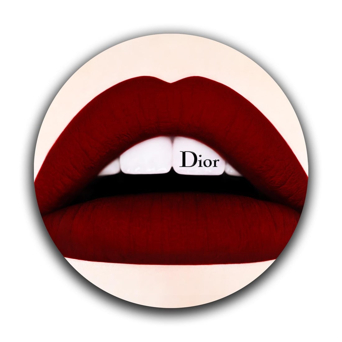 Giuliano Bekor Dior Lips 24 Inch Limited Edition Photograph: Giuliano Bekor Dior Lips 24 Inch Limited Edition Photograph "DIOR Lips" is a limited edition figurative photograph by Giuliano Bekor from the Lips Series, created in 2018. This contemporary artwork is