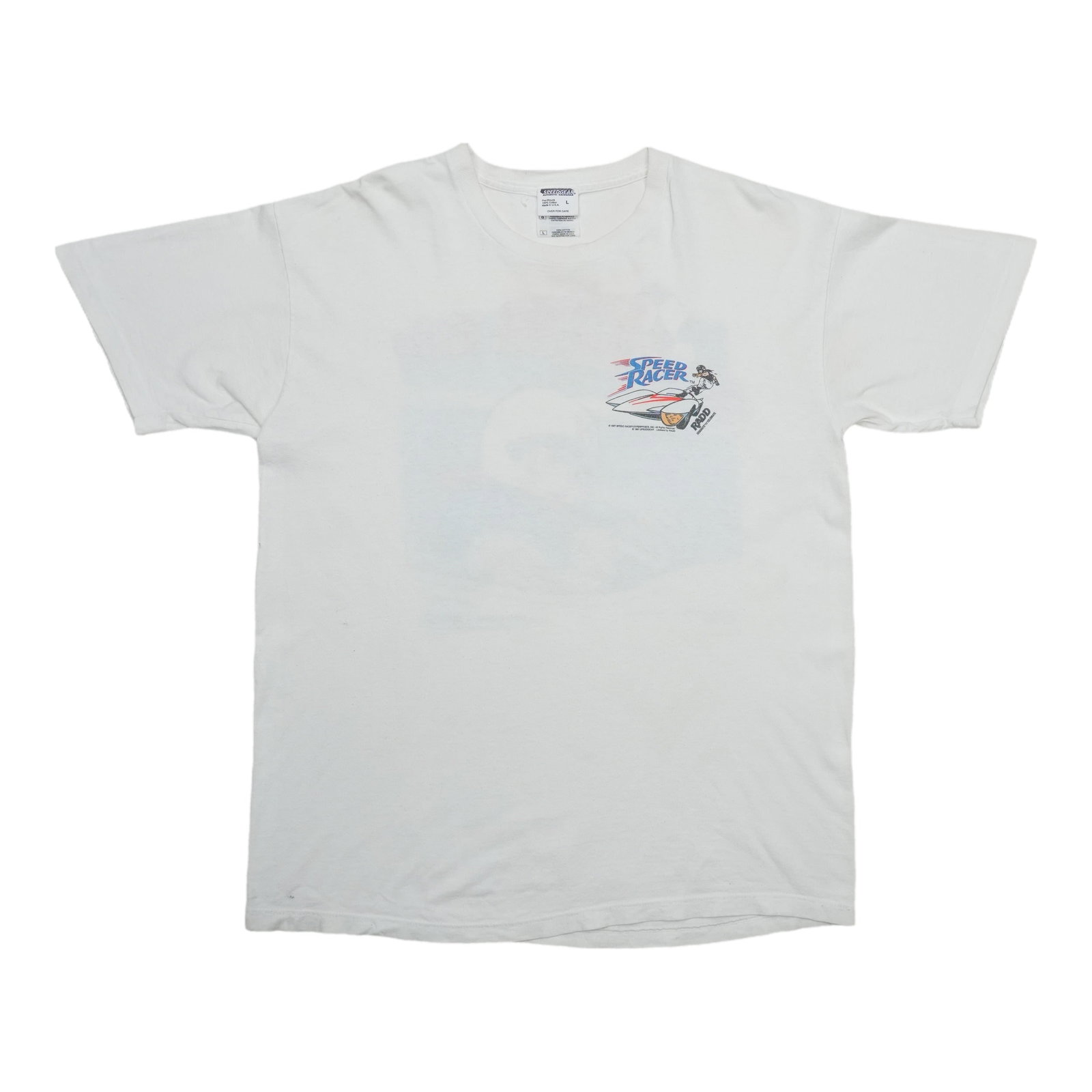 Vintage 1997 Speed Racer Cotton Graphic Shirt Large (1 of 7)