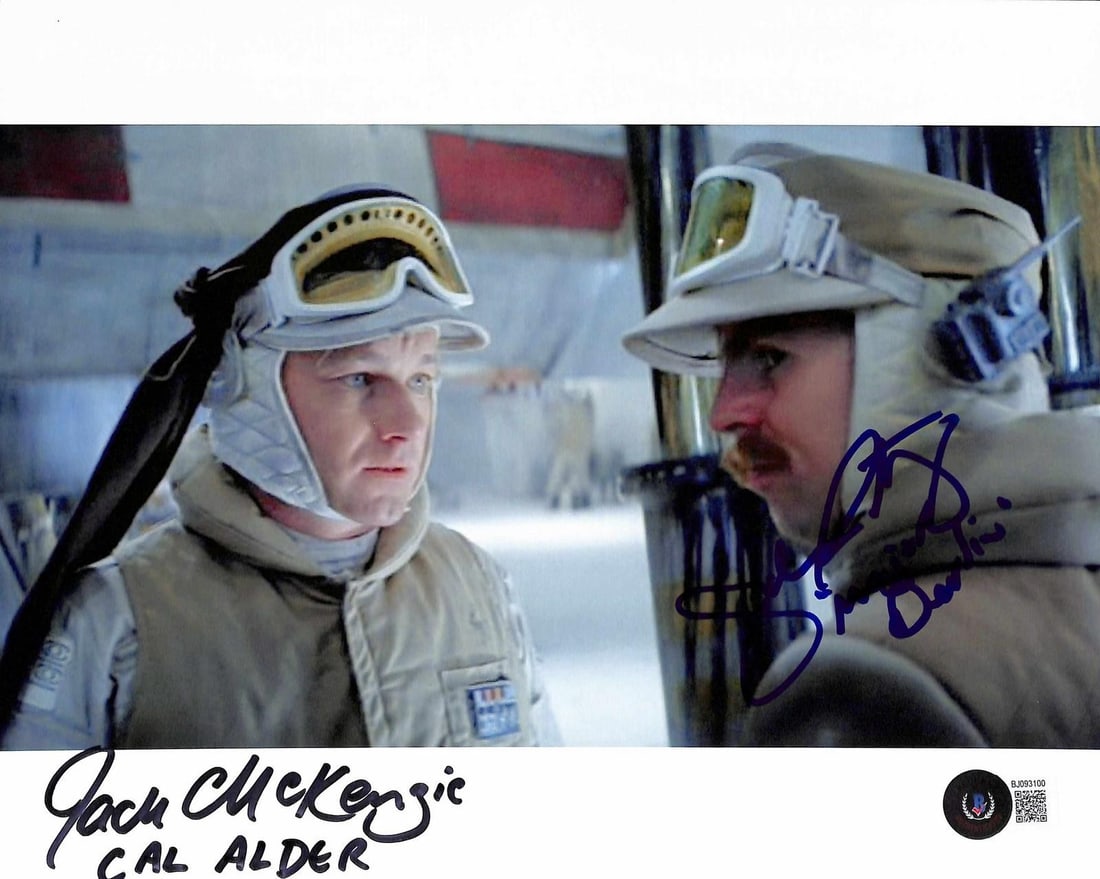 Dual signed 8x10 Star Wars Empire Strikes Back Hoth photo Beckett (1 of 1)