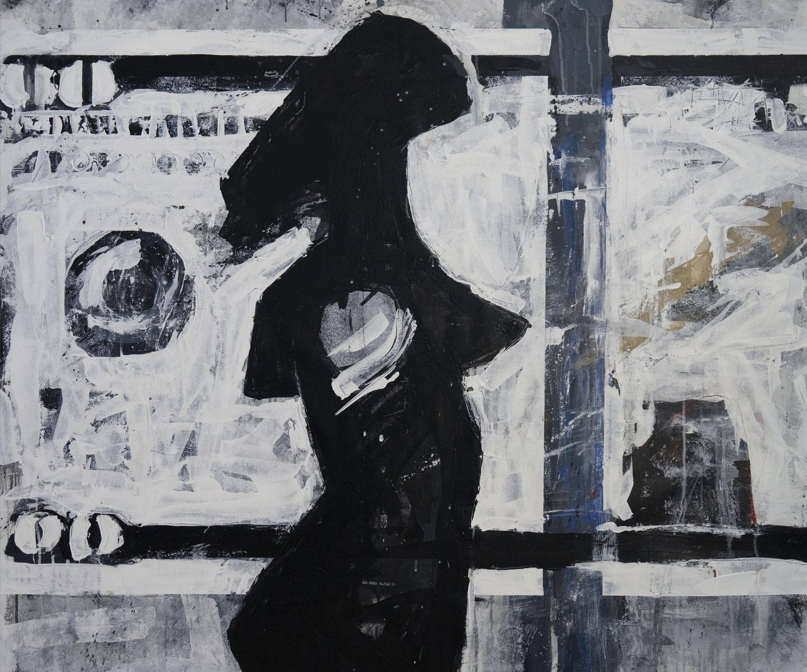 Your Choice Abstract Acrylic Painting 45x54in by Tetiana Kalivoshko: Your Choice Abstract Acrylic Painting 45x54in by Tetiana Kalivoshko Explore the captivating acrylic painting titled "Your choice... What do you see here... What could it be" by Tetiana Kalivoshko. Thi