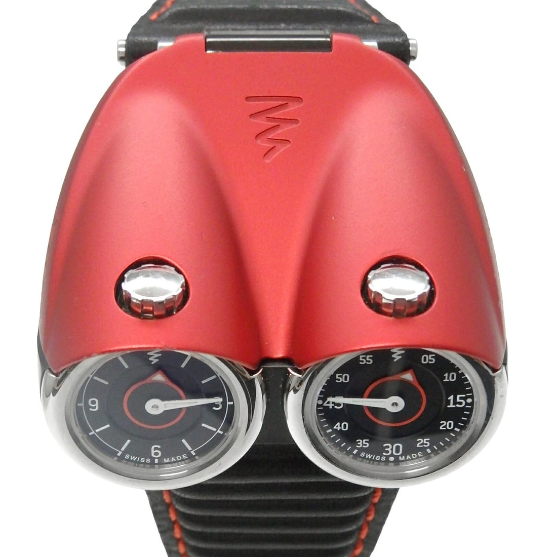 Azimuth TWIN-TURBO-RD Twin Turbo mens wristwatch aluminum bonnet (1 of 10)