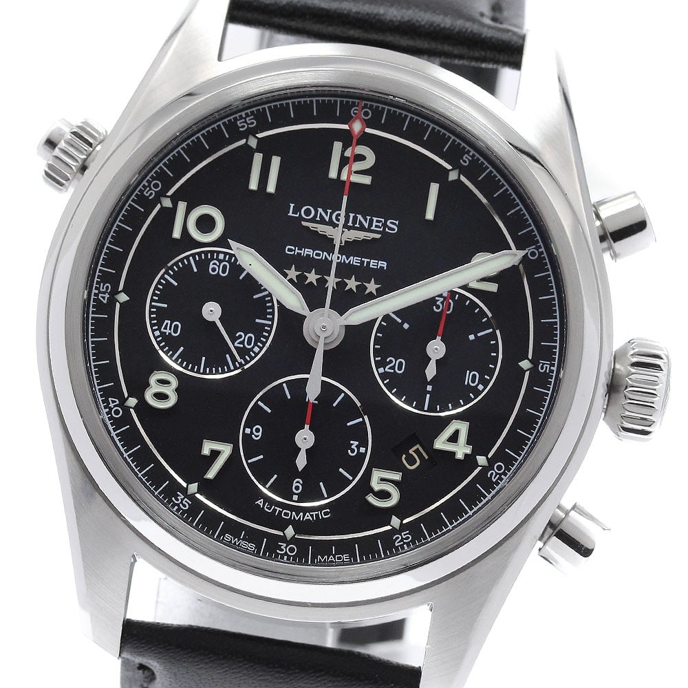 LONGINES Spirit L3.820.4 mens automatic chronograph watch (1 of 6)
