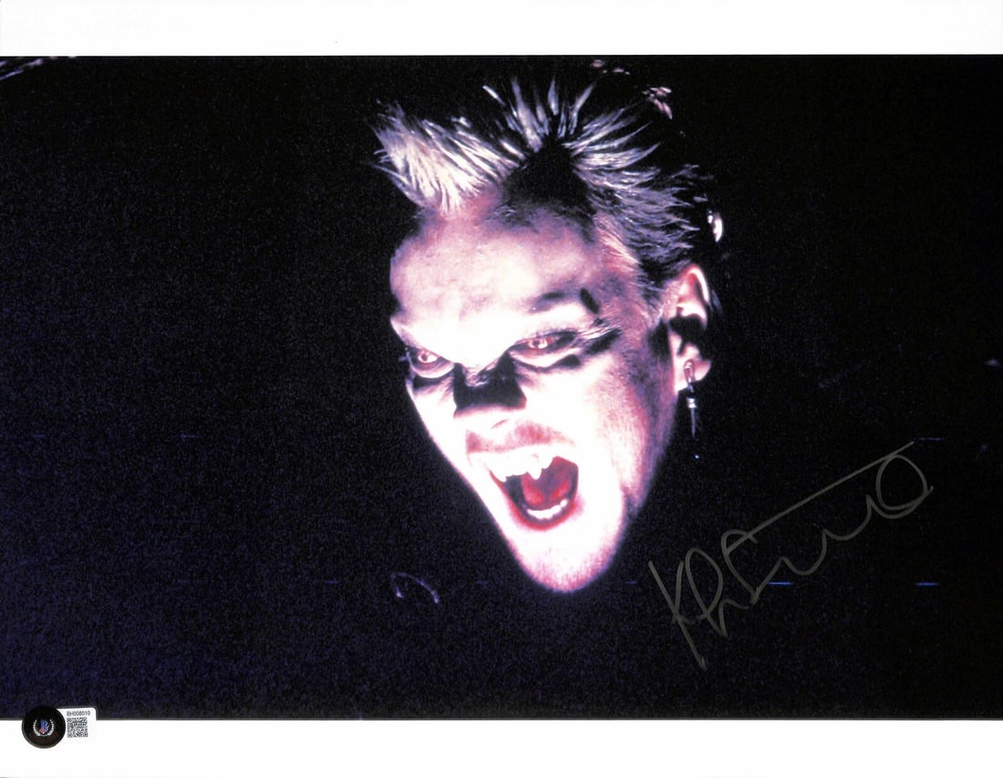 11x14 Photo Signed by Kiefer Sutherland as David from The Lost Boys Beckett Authenticated (1 of 1)