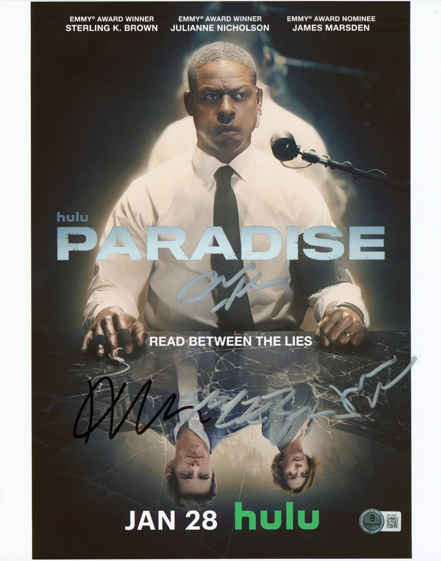 Paradise Signed 11x14 Photo by Brown Marsden Nicholson Marshall BAS (1 of 2)