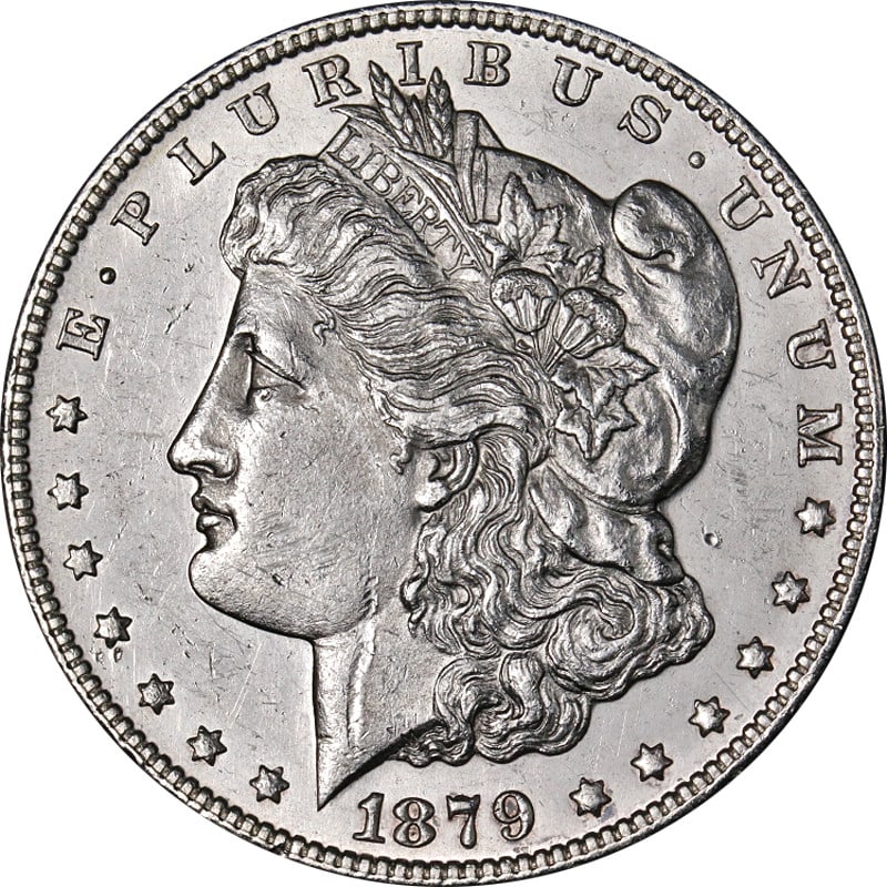 1879-S Rev 78 Morgan Silver Dollar Uncirculated Strong Luster San Francisco: 1879-S Rev 78 Morgan Silver Dollar Uncirculated Strong Luster San Francisco This 1879-S Reverse 78 Morgan Silver Dollar showcases exceptional eye appeal with brilliant luster and a strong strike. The 