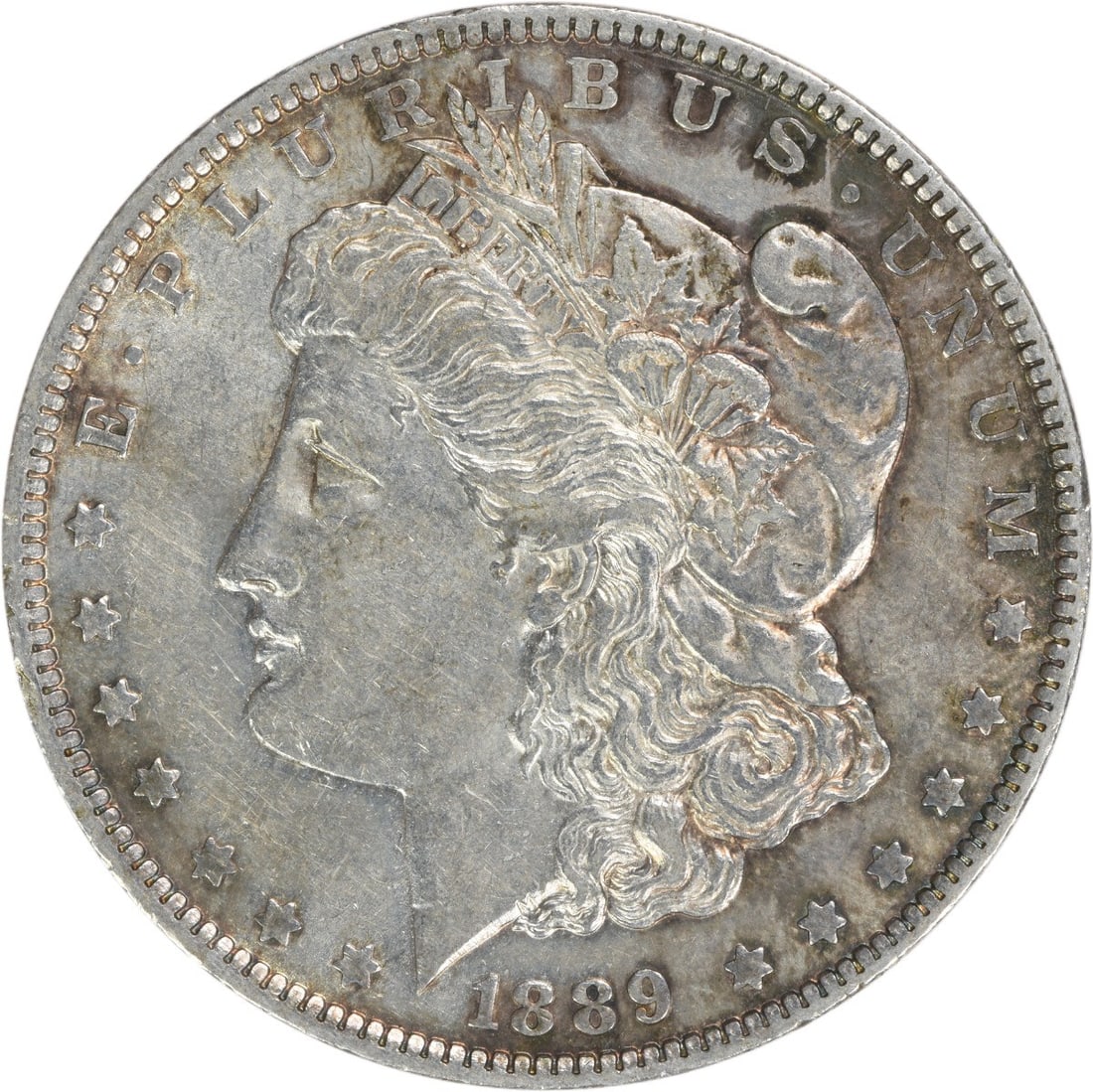 1889-O Morgan Silver Dollar EF Uncertified New Orleans 90% Silver: 1889-O Morgan Silver Dollar EF Uncertified New Orleans 90% Silver This 1889-O Morgan Silver Dollar features a classic design by George T. Morgan and is a great addition for collectors. The coin is com