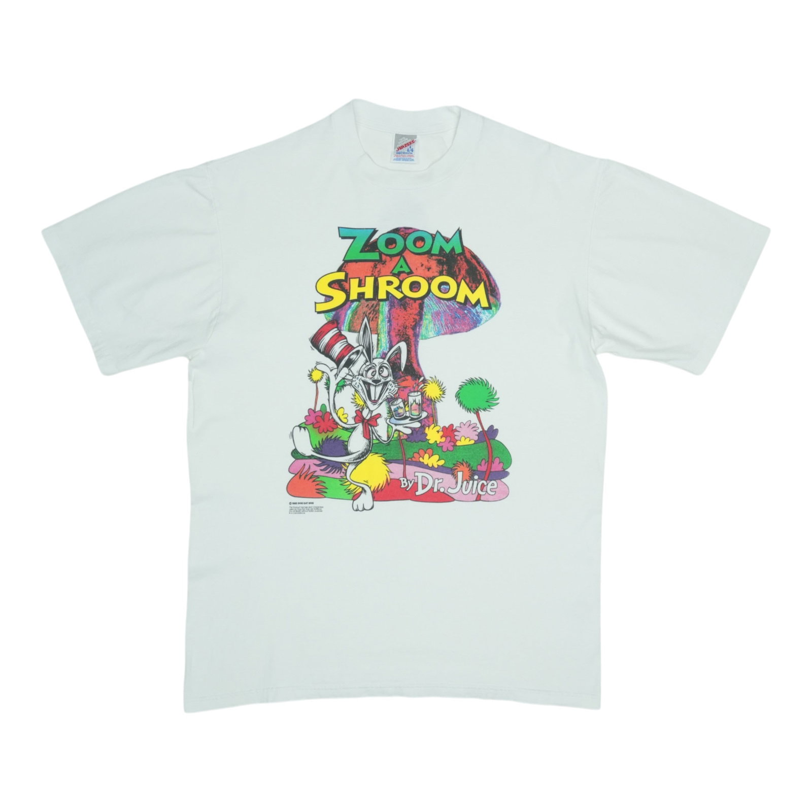 Vintage 1993 Dog Eat Dog Zoom A Shroom Graphic Cotton Shirt (1 of 7)