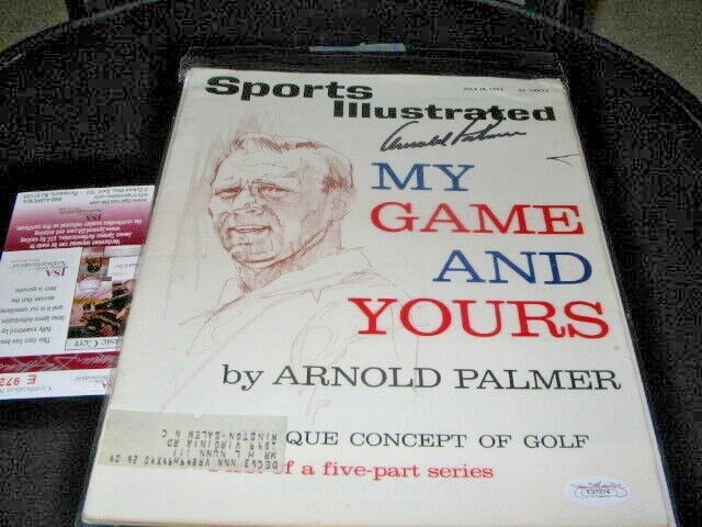 Signed Arnold Palmer Sports Illustrated My Game and Yours Magazine JSA COA (1 of 1)