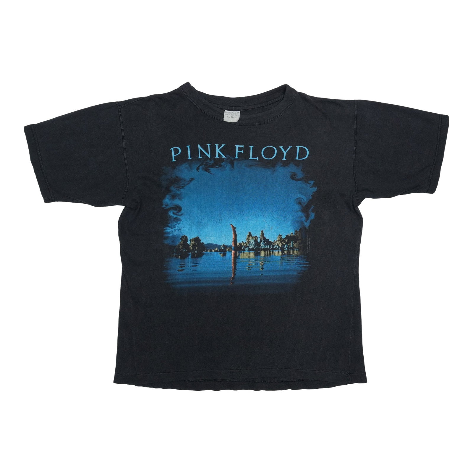 Black 1992 Pink Floyd Wish You Were Here T Shirt Large: Black 1992 Pink Floyd Wish You Were Here T Shirt Large Original vintage 1992 Pink Floyd Wish You Were Here shirt. This is a true vintage shirt, not a modern reproduction. It is in excellent condition 