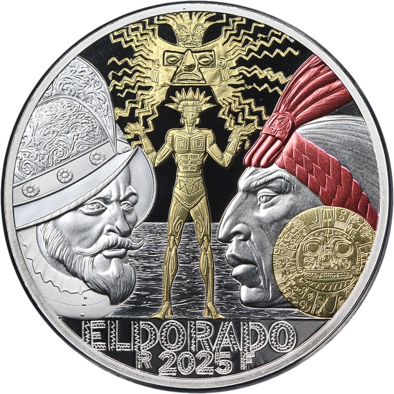 France 2025 10 Euro El Dorado Sower Series Silver Proof Coin OGP (1 of 3)