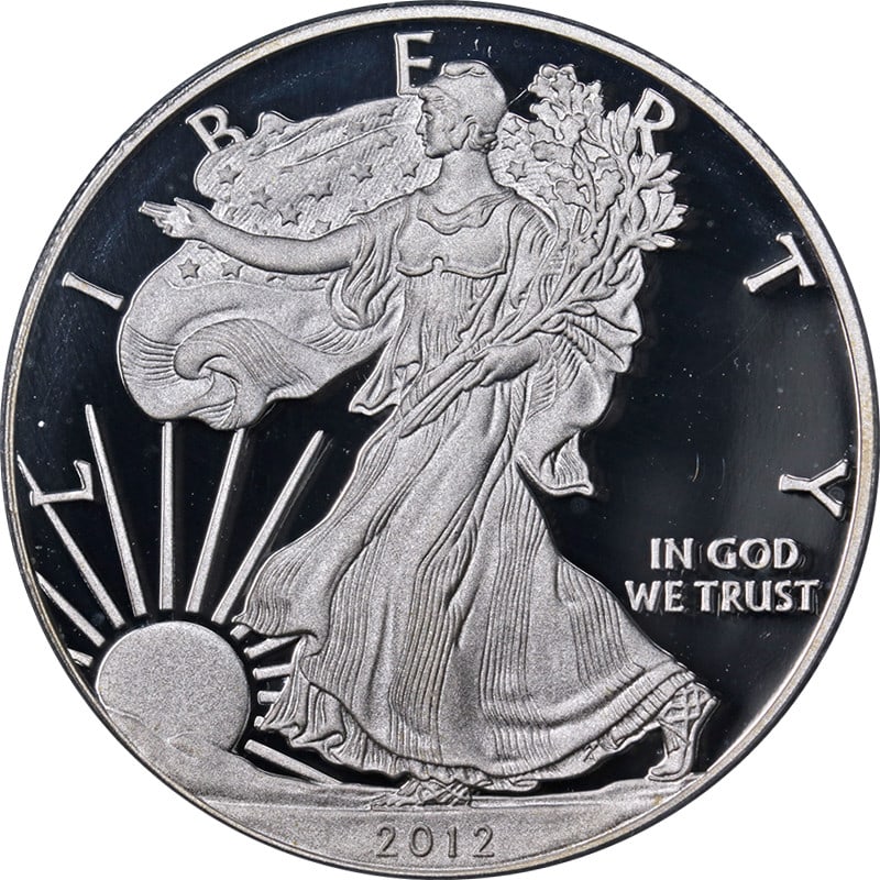 2012-W Silver American Eagle $1 PR69 DCAM First Strike PCGS Certified (1 of 4)