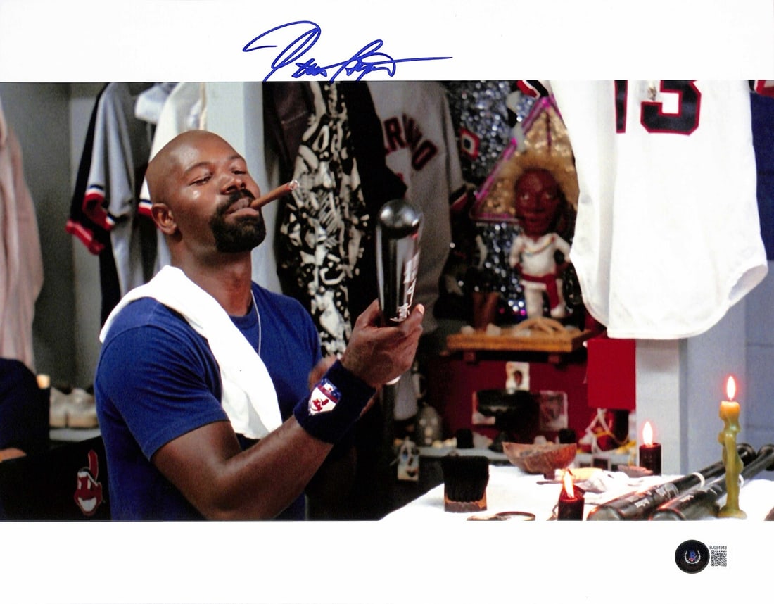 Dennis Haysbert Major League Signed 11x14 Photo Beckett Certified: Dennis Haysbert Major League Signed 11x14 Photo Beckett Certified This stunning 11x14 photograph features Dennis Haysbert, renowned for his role as 'Pedro Cerrano' in the classic film Major League. Th