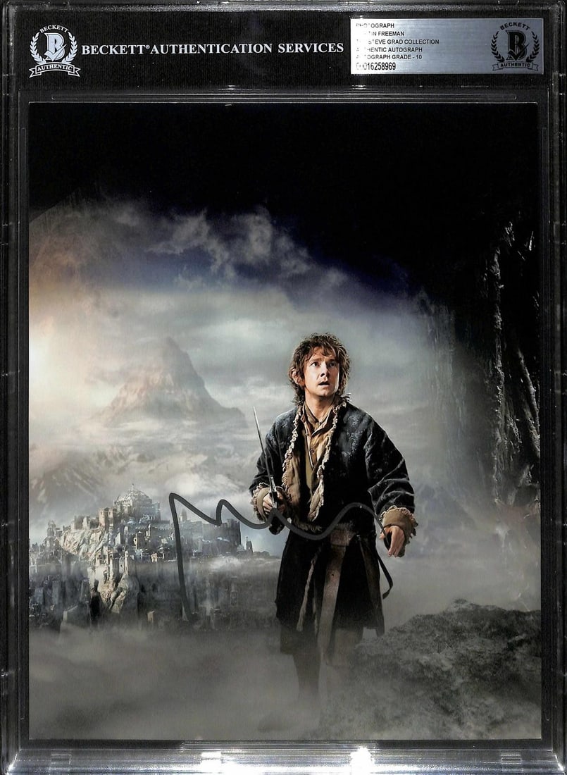 Beckett certified Martin Freeman autographed 8x10 Hobbit photo (1 of 1)