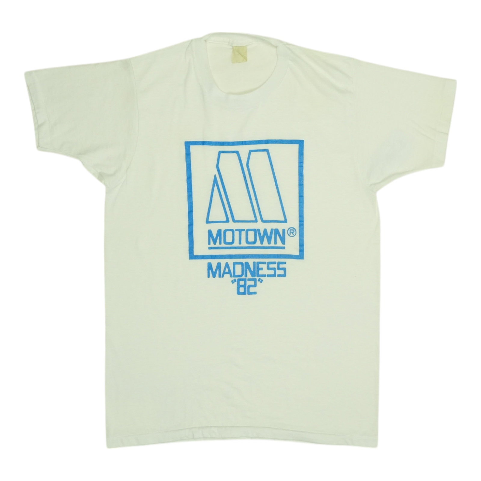 Vintage 1982 Motown Madness White Poly Cotton T Shirt (1 of 4)