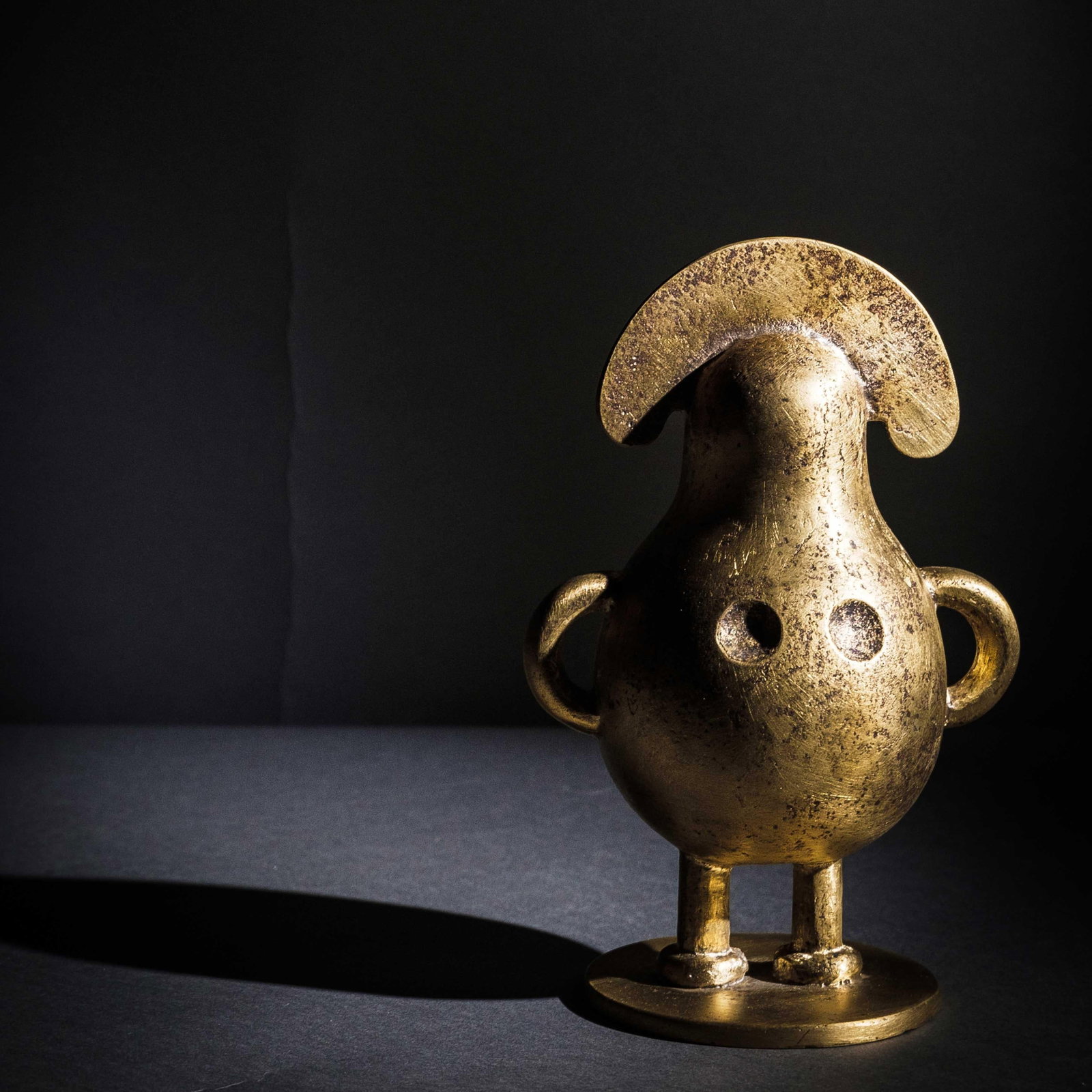 Contemporary Bronze Sculpture SHURA by Grigorii Gorkovenko 7 x 4 Inch (1 of 5)