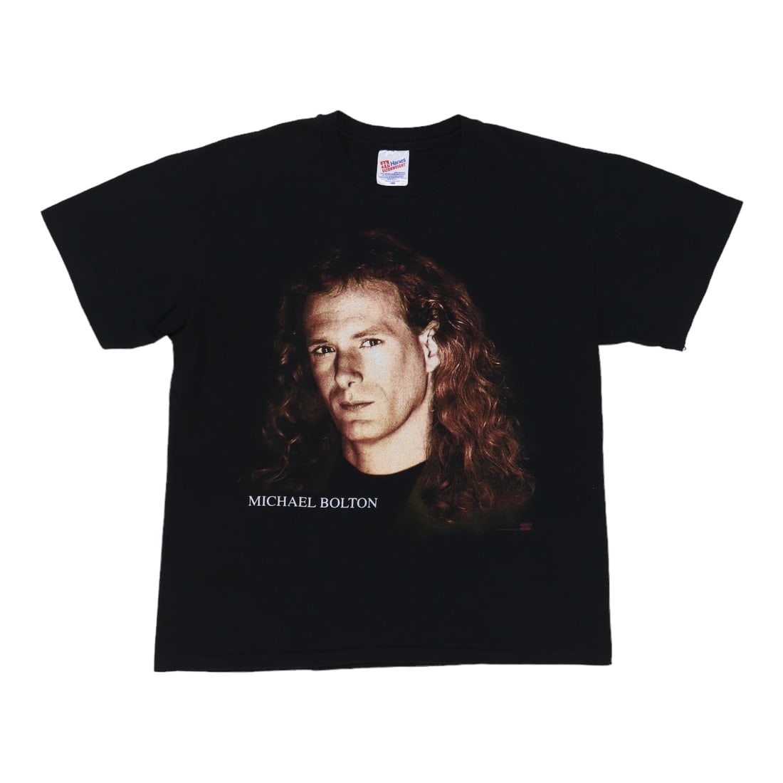 Vintage 1993 Michael Bolton Timeless Tour Black Cotton Concert Shirt Large (1 of 5)