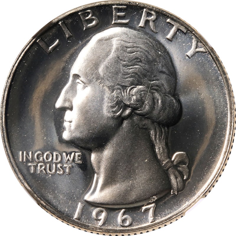 1967 Washington Quarter NGC MS68 CAM Silver Coin Superb Eye Appeal: 1967 Washington Quarter NGC MS68 CAM Silver Coin Superb Eye Appeal This 1967 Washington Quarter SMS is a stunning example, showcasing superb eye appeal with remarkable luster and a strong strike. It i