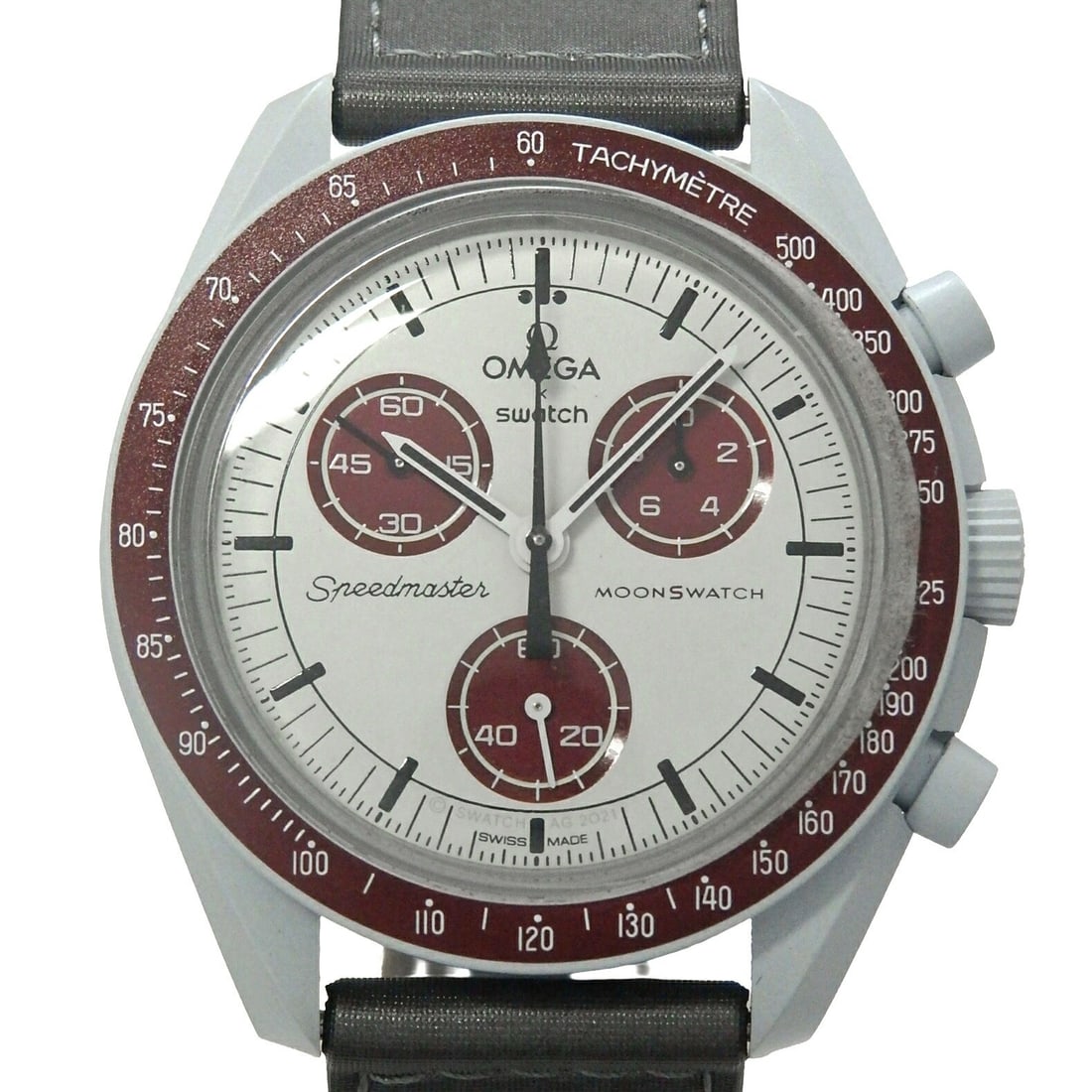 Swatch x Omega Mission to Pluto MoonSwatch SO33M101 Wristwatch (1 of 6)