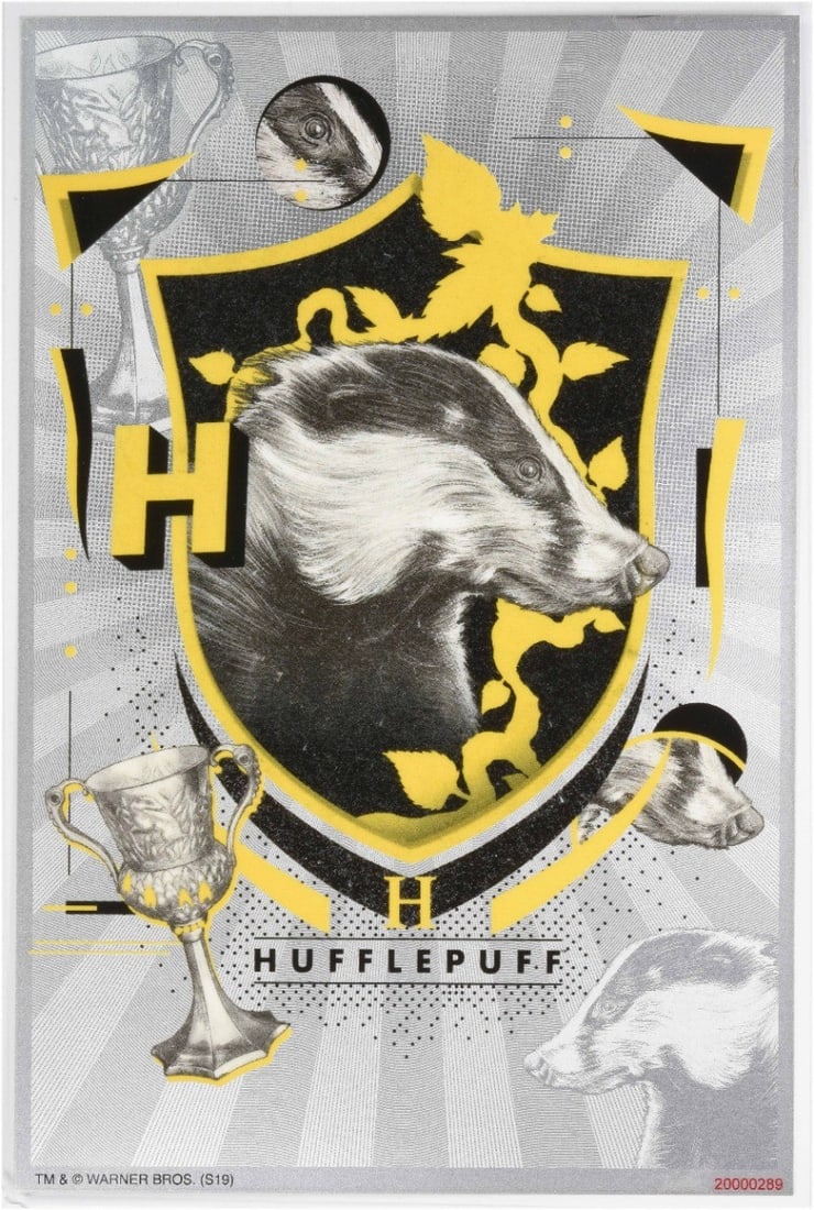 Harry Potter Hufflepuff 2020 Niue $1 1 oz .999 Silver Coin Note OGP: Harry Potter Hufflepuff 2020 Niue $1 1 oz .999 Silver Coin Note OGP 2020 Niue $1 Harry Potter-Hufflepuff .999 silver coin note in pre-owned condition. Includes original government packaging. Specifica